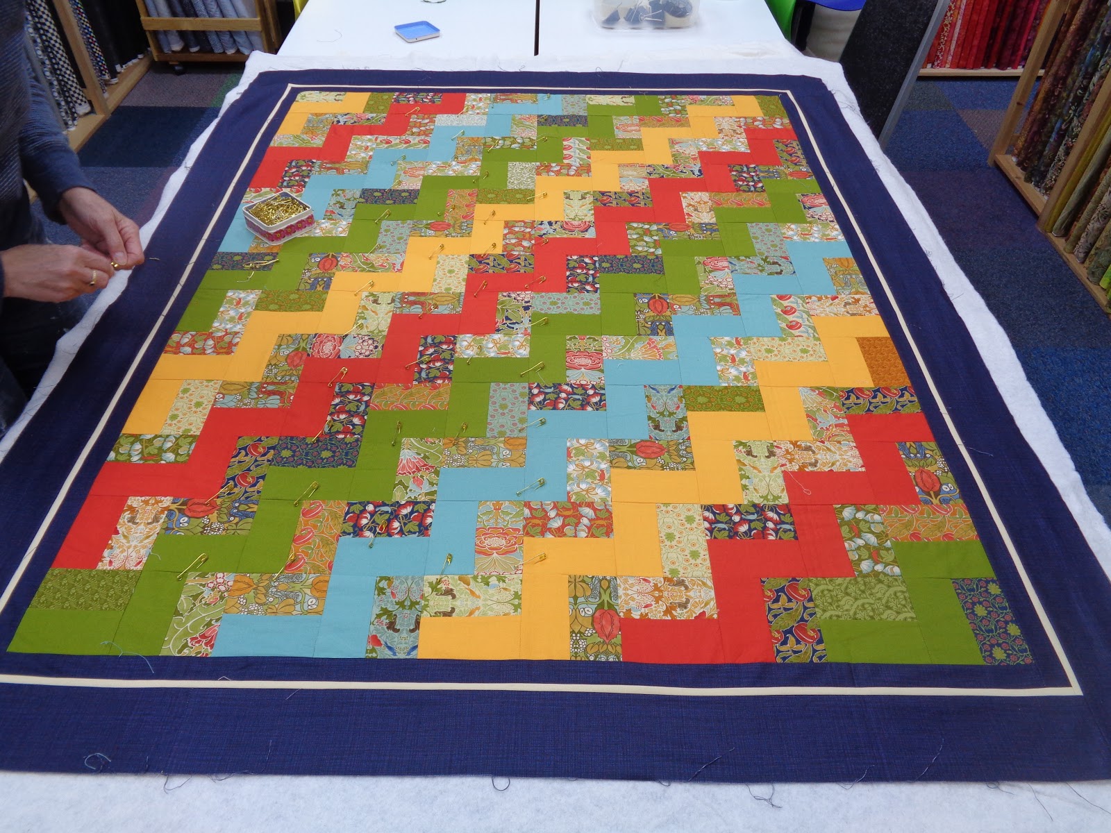 Angie Quilts Quilt Sandwiches