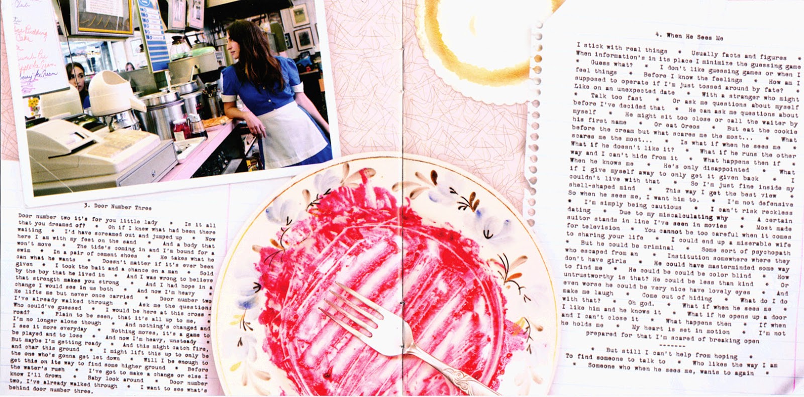 Encarte: Sara Bareilles - What's Inside: Songs from Waitress - Encartes Pop