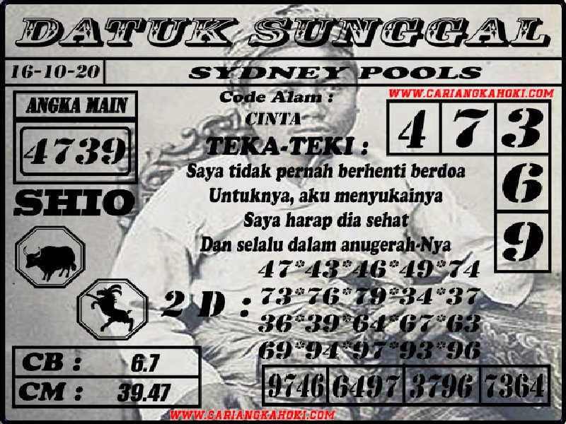 Syair sdy 16 Oktober 2020 KODE SYAIR SGP SYAIR HK SYAIR