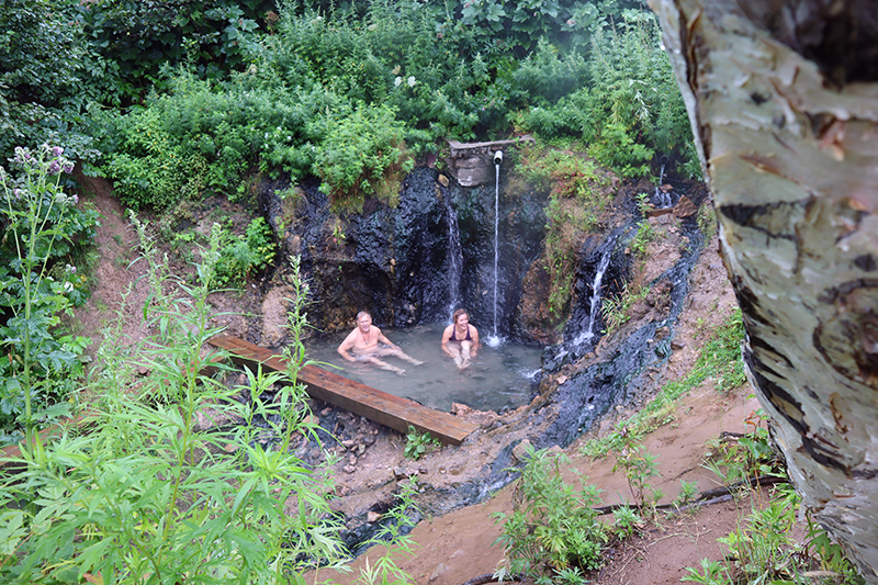 Камчатка целебные горячие источники Верхне-Паратунские