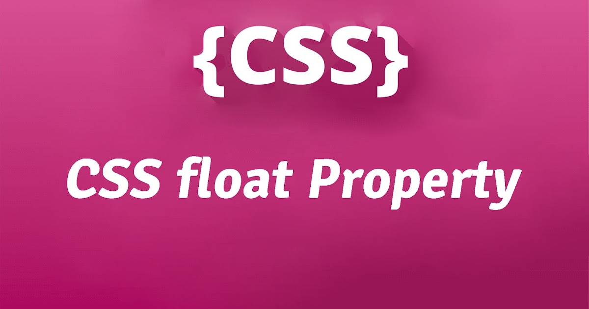 CSS float Property