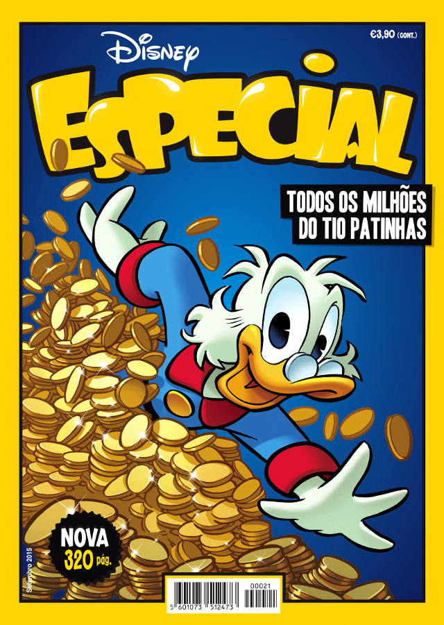 notas bedéfilas As histórias de Todos os Milhões do Tio Patinhas