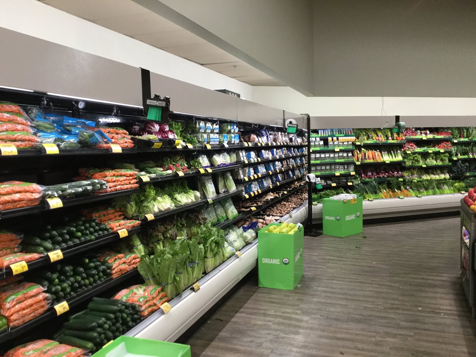 Surprise! New produce cases