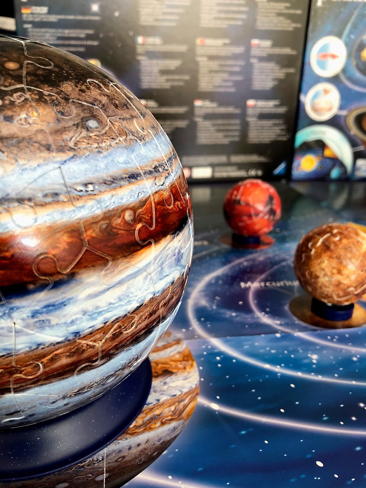 Ravensburger 3D puzzle 8 planètes, 522 pièces