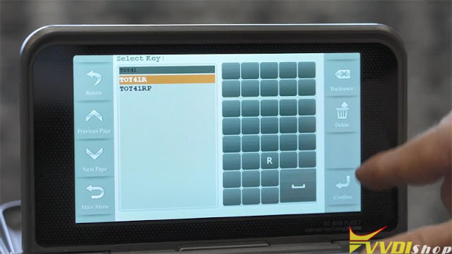 Xhorse Condor XC-Mini Plus Copy Toyota TOY41R Key 3