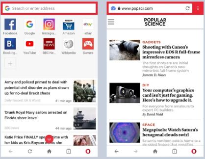 Opera mini 8.5 handler apk free
