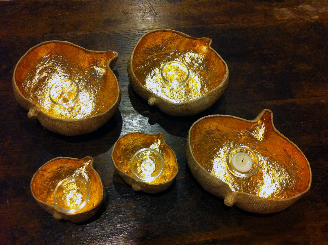TeddyThotz Candle Holders and Potpourri Bowls from Nature