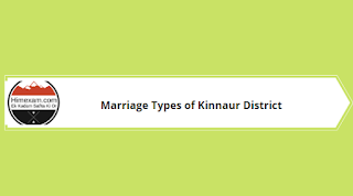 Marriage Types of Kinnaur District