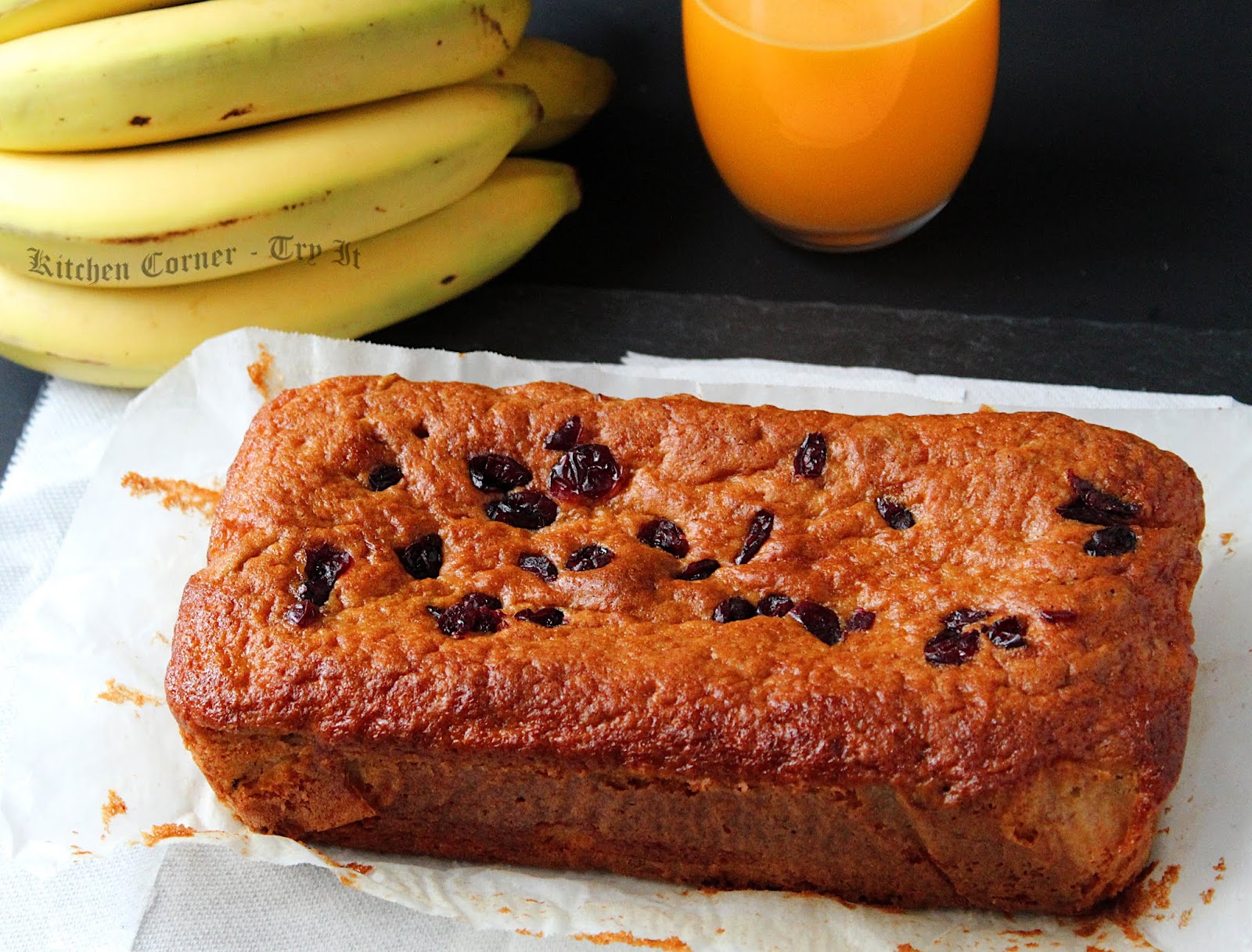Cranberry Banana Bread