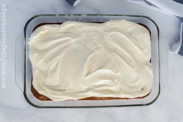 zucchini cake with cream cheese frosting