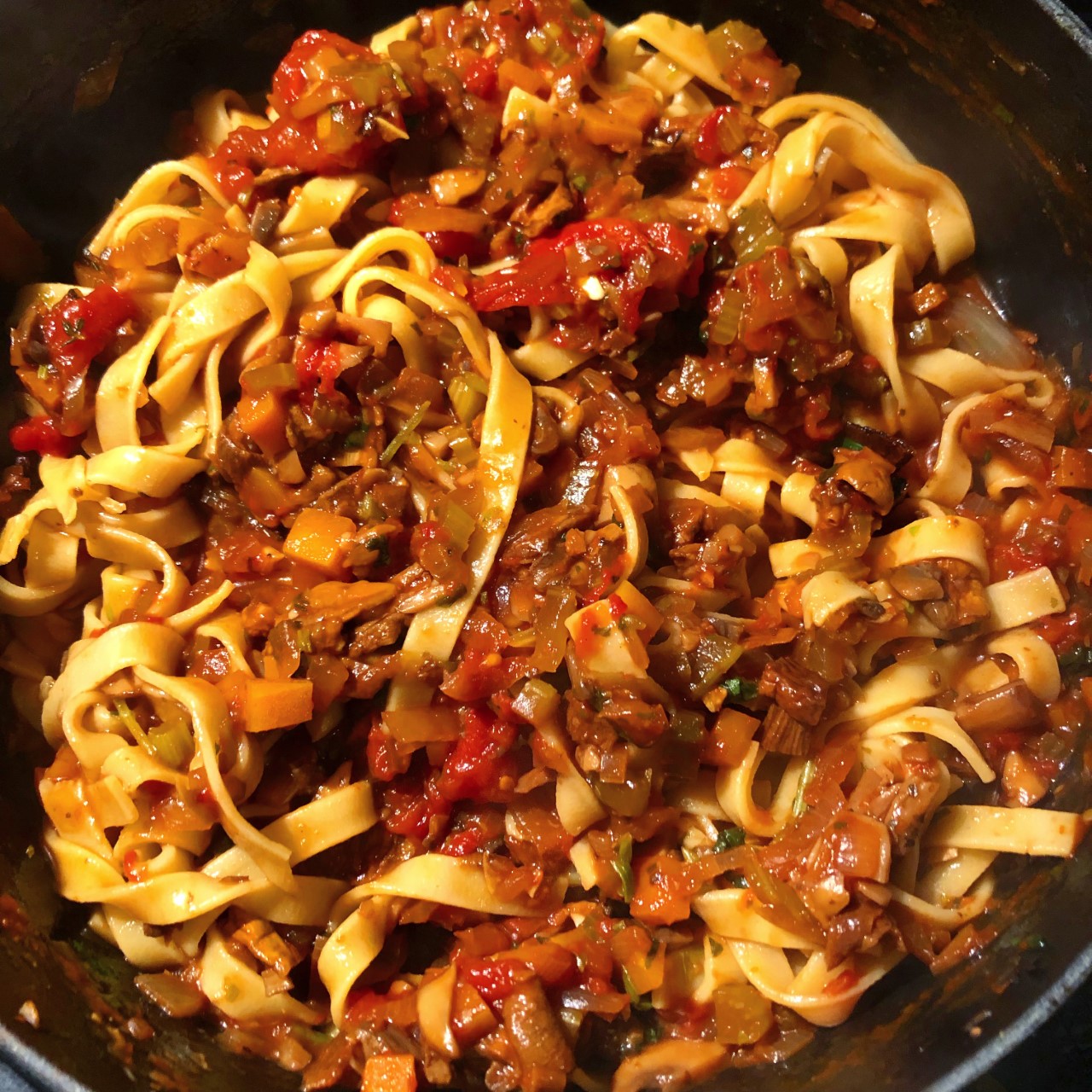 Mighty Mushroom Bolognese