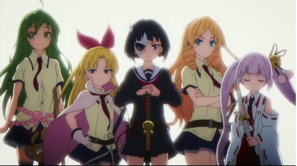 Review Anime Busou Shoujo Machiavellianism 2017 | Review-Gan - Review-Gan