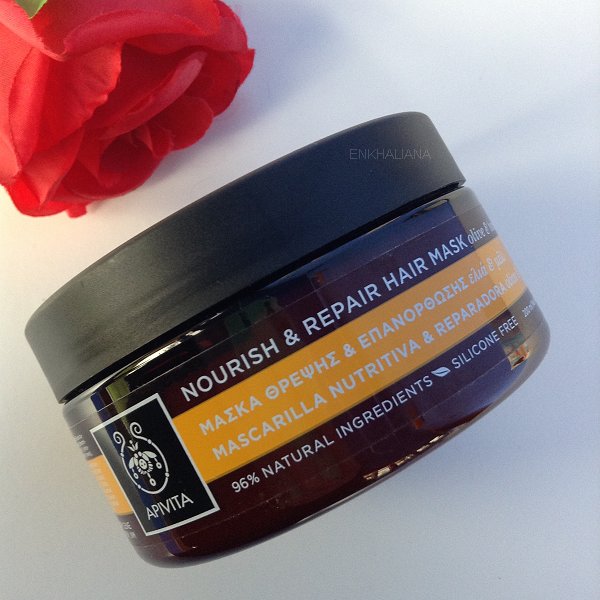 Apivita Mascarilla Nutritiva & Reparadora Oliva y Miel