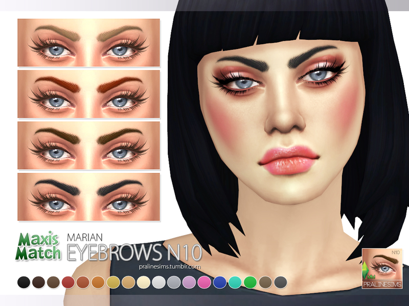 sims 4 pralinesims eyebrows maxis match pack sims 4 pralinesims eyebrows maxis match pack