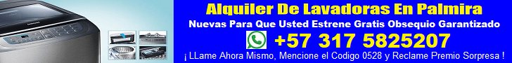 alquiler de lavadoras palmira