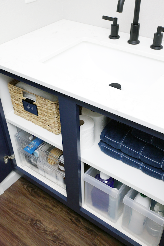 A little under the (bathroom) sink organization✨ : r/organizing