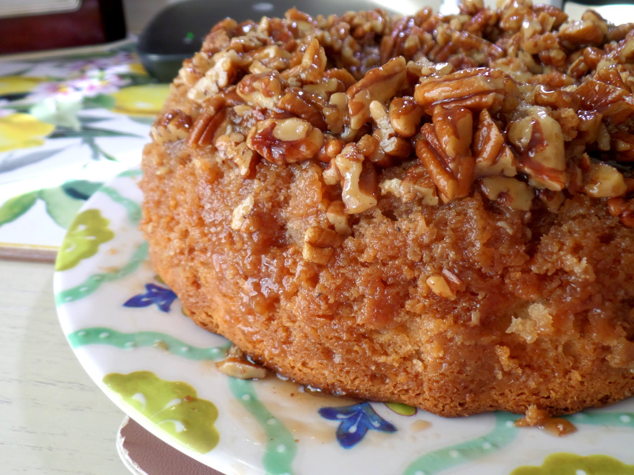 Home Blog Pecan Upside Down Bundt Cake