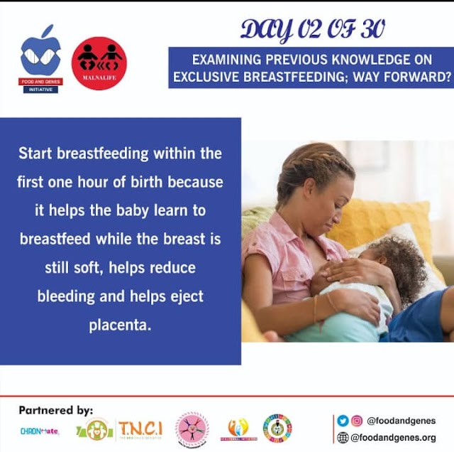Importance of exclusive breastfeeding