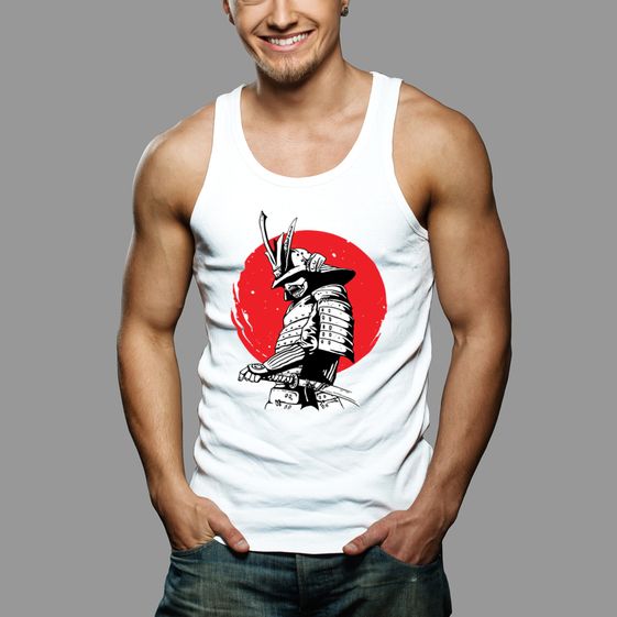 ÁO TANK TOP THỂ THAO IN HÌNH SAMURAI WARRIOR 6551