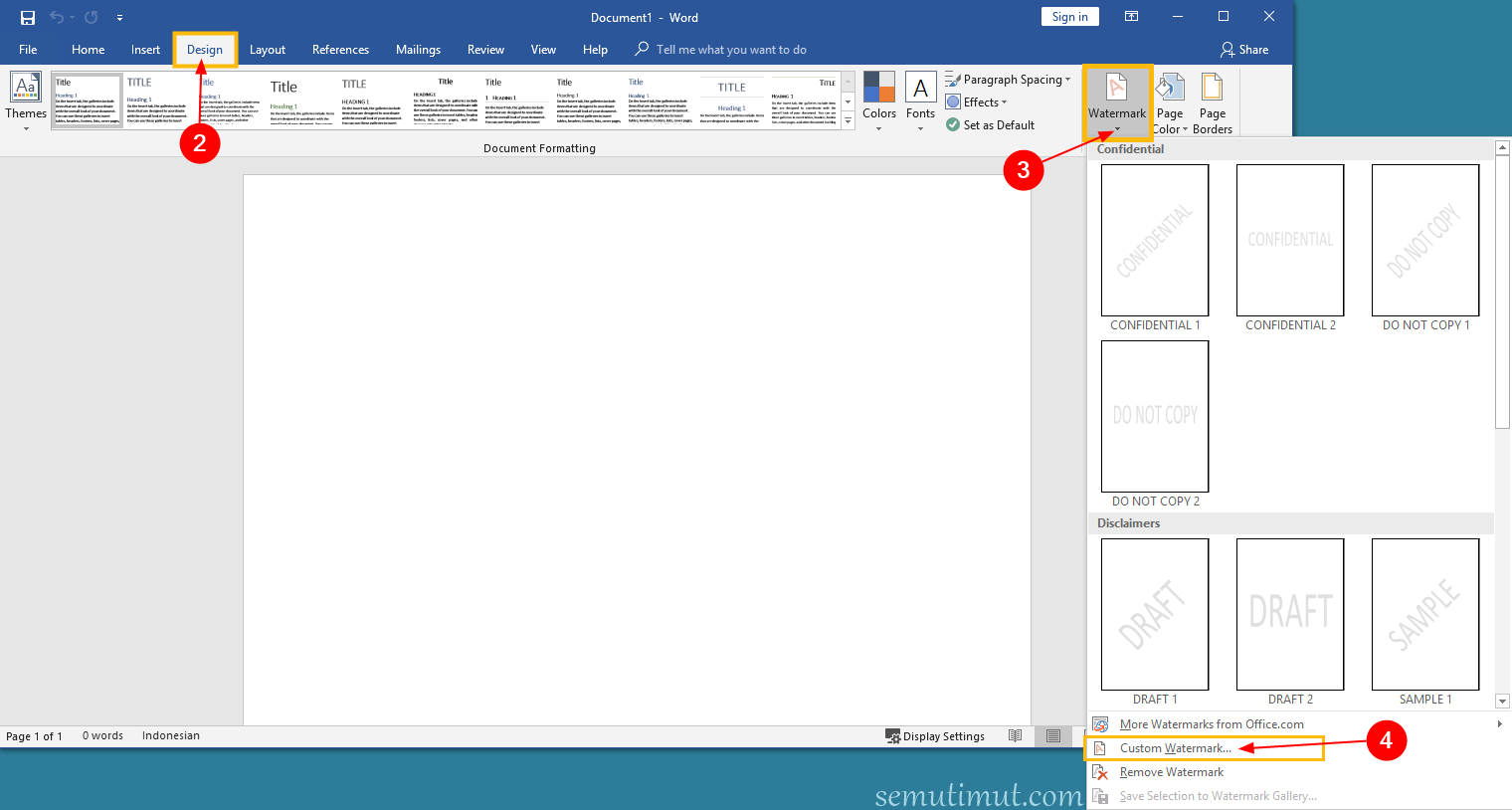 Berikut ini manakah yang merupakan langkah-langkah menyisipkan gambar pada microsoft office word….