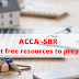 ACCA SBR Best free resources to prepare