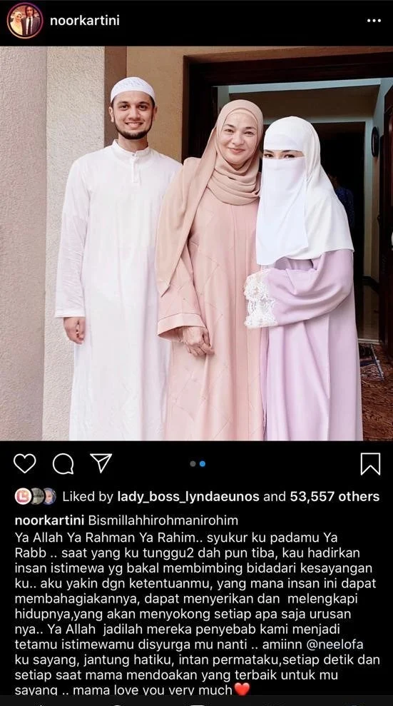 Neelofa dan PU Riz Bertunang