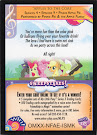 My Little Pony Apples to the Core Series 3 Trading Card