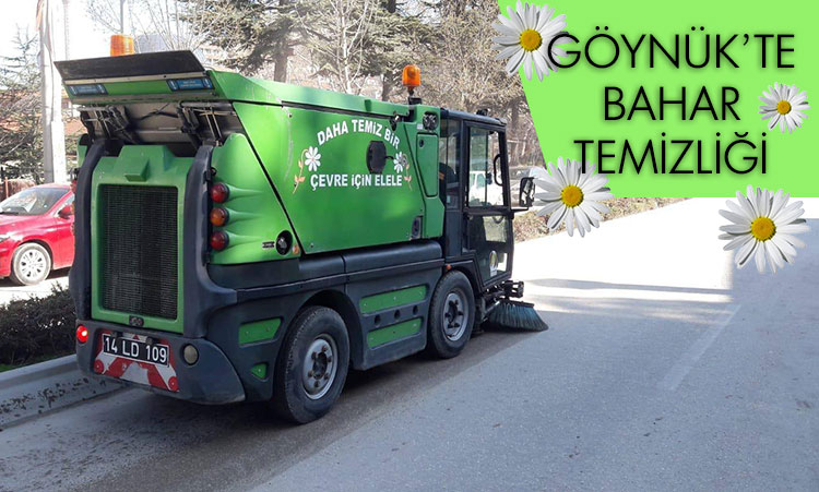 Göynük’te Bahar Temizliği Başladı