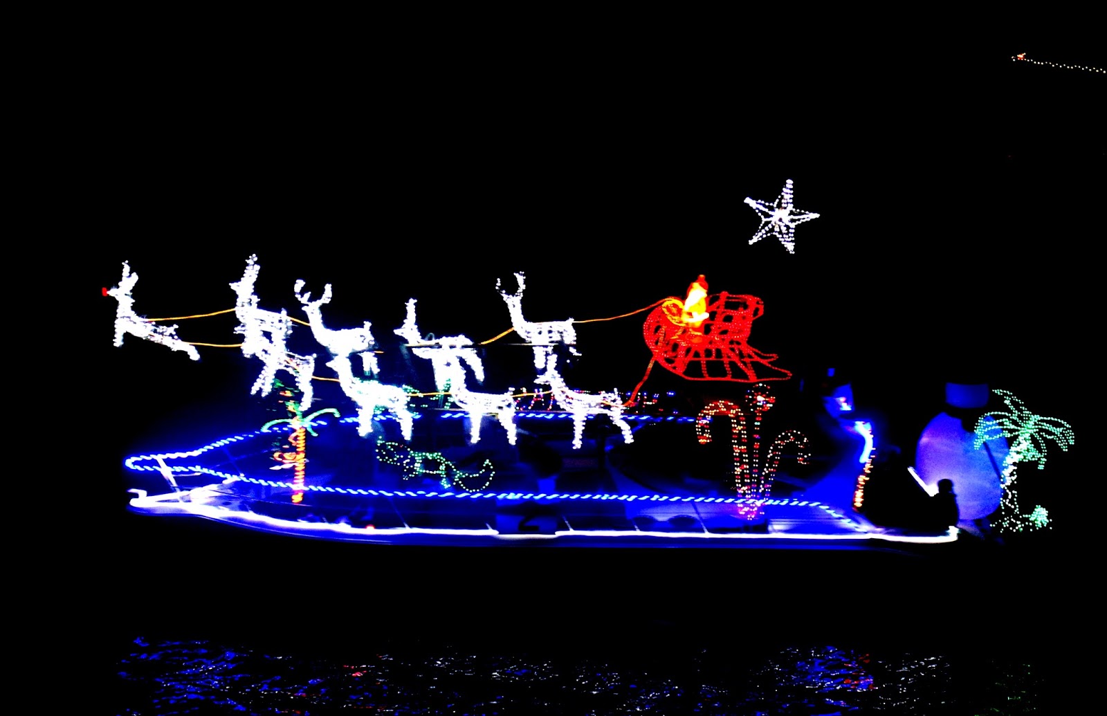 Doing It On The Road(Part II) Treasure Islands Christmas Boat Parade, 2017