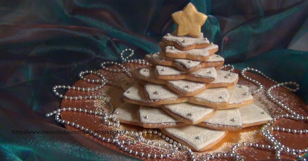 Biscotti Albero Di Natale 3d.Il Bellissimo Mondo Di Antonella Decorating Albero Di Natale Fatto Di Biscotti Ricetta Per Natale Albero Di Natale 3d