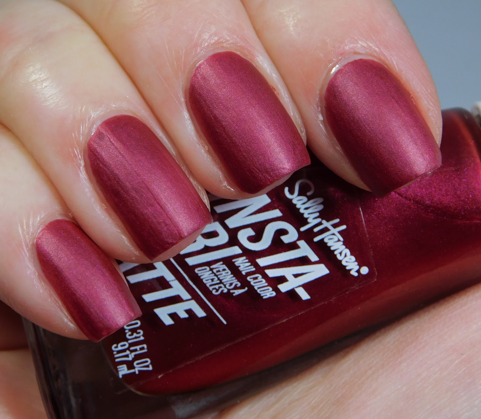 Lacquer or Leave Her! Sally Hansen InstaDri Matte Metallics