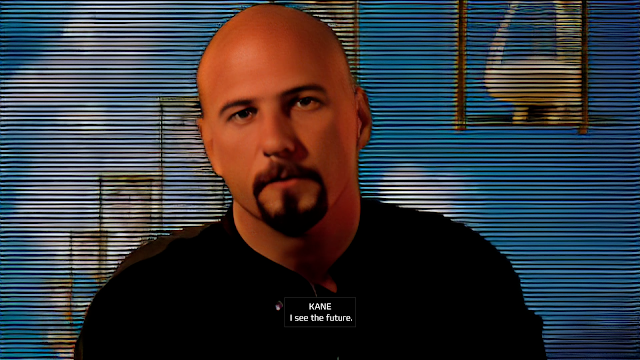 Screenshot of Kane from Command & Conquer: Remastered