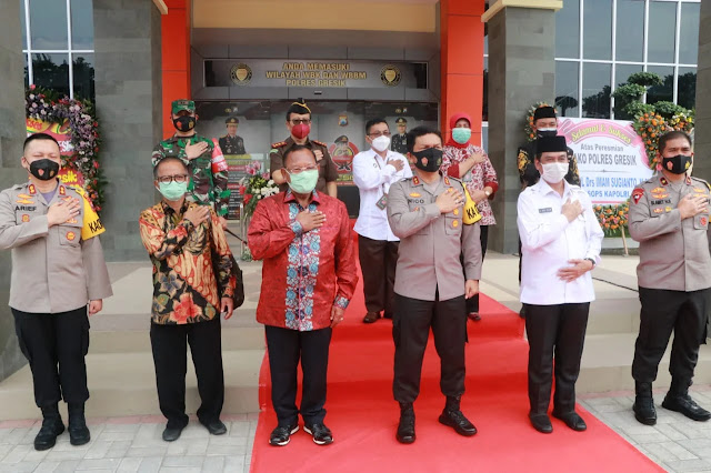 peresmian polres gresik