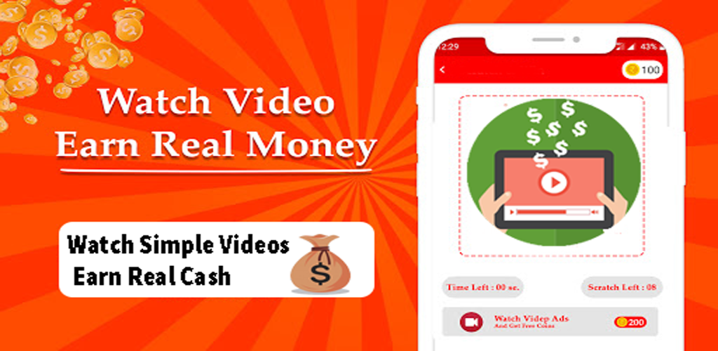 Earn money by watching simple short videos Watch and Earn Real Cash