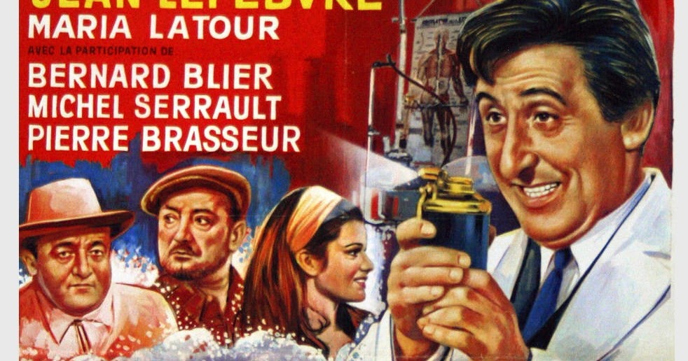 le paradis du cinéphile Le fou du labo 4 (1967) Jacques Besnard.HD 720p