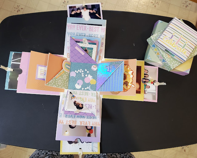 Memory Explosion Box Examples from Friends Paige Taylor Evans