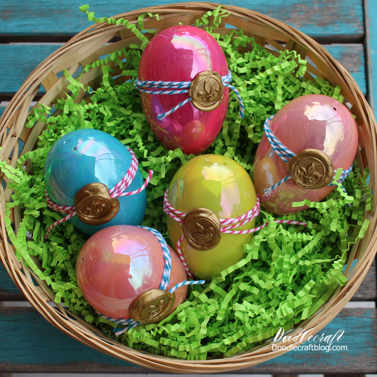 Wax Sealed Easter Eggs!