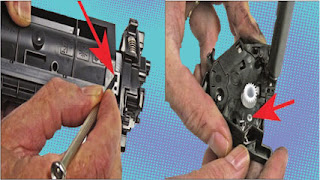 How to refill hp 17a toner cartridge