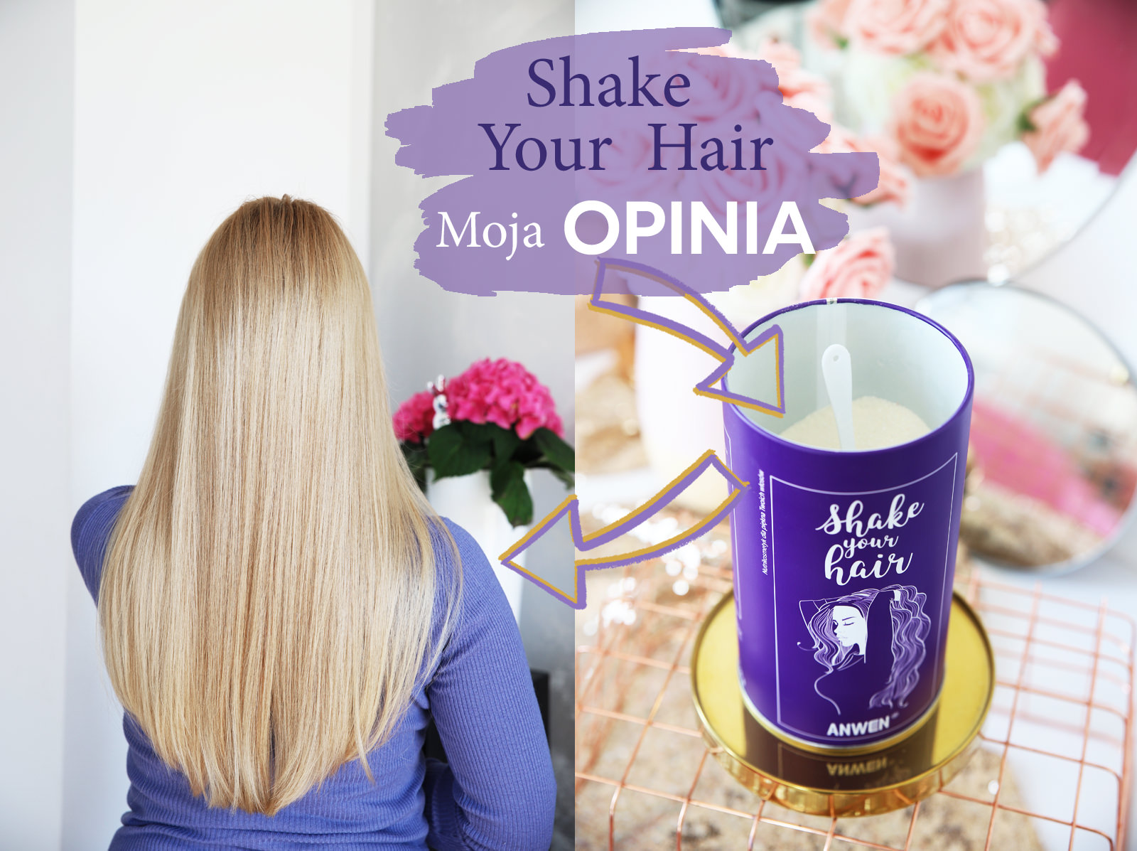 Shake Your Hair suplement na włosy w formie napoju Pielęgnacja