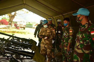 Ketua Tim COE MONUSCO: Hasil Inspeksi Satgas TNI Konga XXXIX-B RDB Dinyatakan Sangat Baik