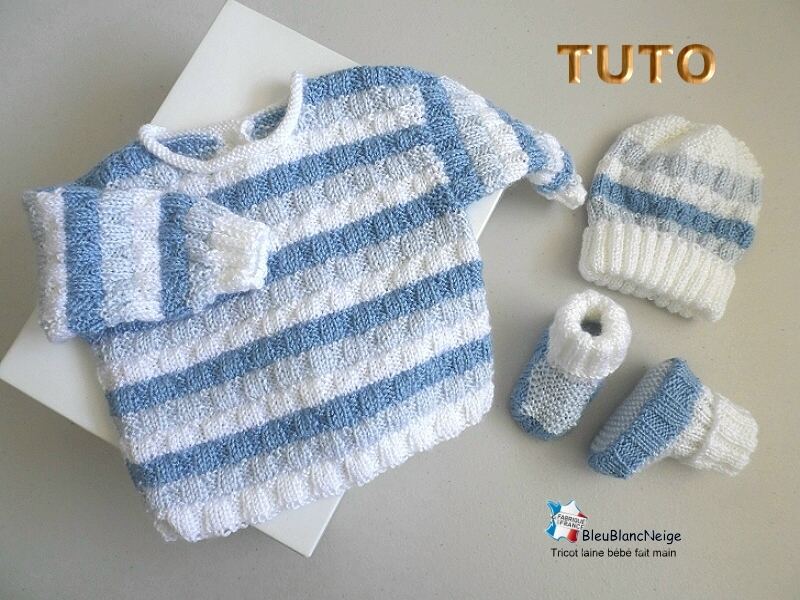 Tricotbebelayettebbettutotricotbb FICHE TRICOT BEBE, tuto