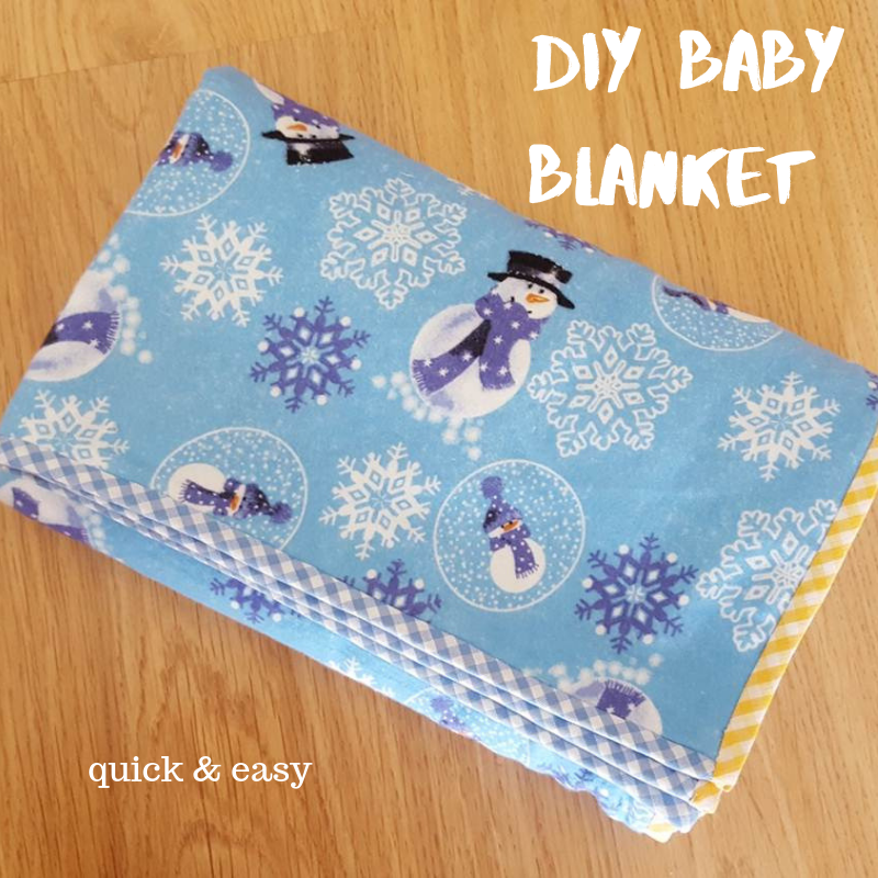 DIY Baby Blanket Keeping it Real