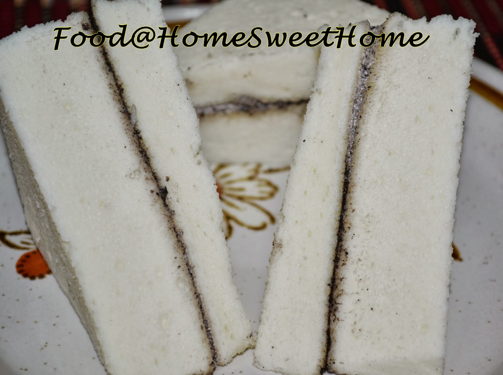 FoodHome Sweet Home Healthy Beancurd (Tofu) Cake with Black Sesame 芝麻豆腐蛋糕