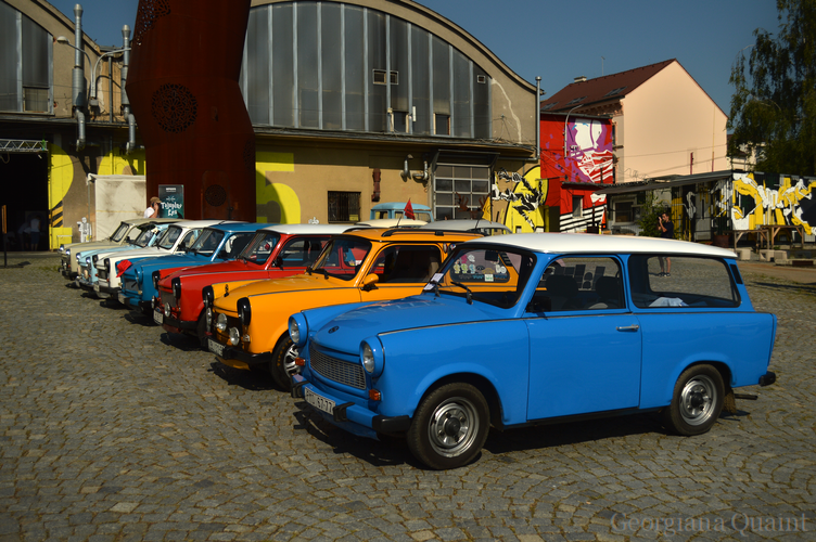 Výstava vozidel DDR depo 2015 vintage veteran cars  trabant wartburg barkas georgiana quaint