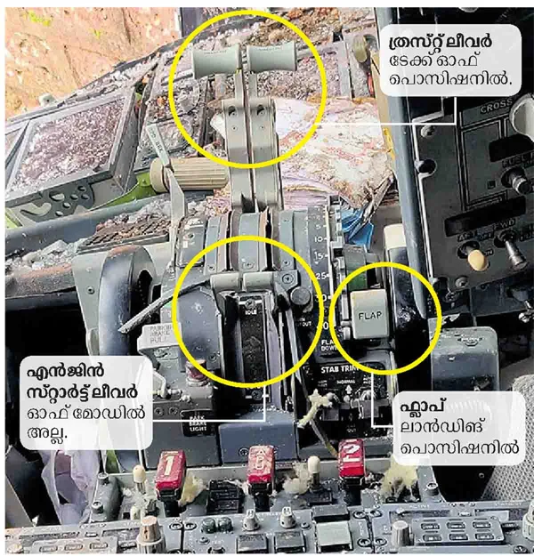 News, Kerala, Flight Crash, Cockpit, Technology, Trending, Pilot, Calicut airport plane crash: Evidence of attempts to  re-flight again in cockpit pictures
