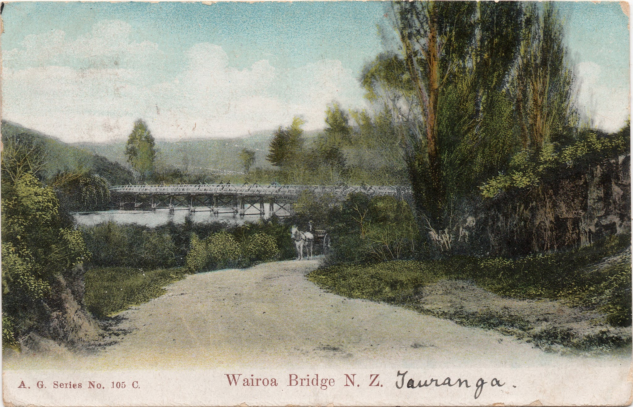 Tauranga Historical Society The Wairoa River Bridge