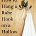 Condo Blues: How to Hang a Hook on a Hollow Core Door
