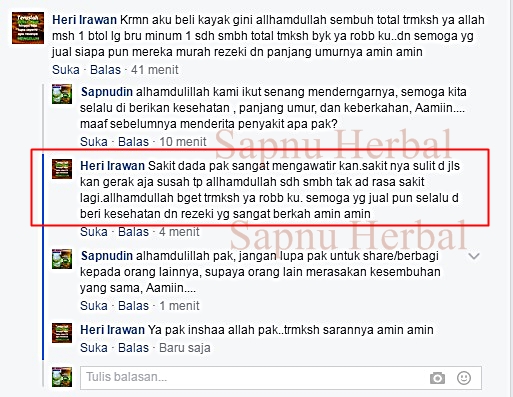 Obat Sakit Dada Kiri, Kanan dan Tengah 100 Alami dan