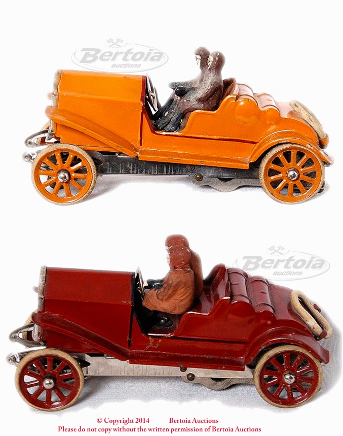 Old Antique Toys: A Lionel Pre-War Automobile Race Car Set