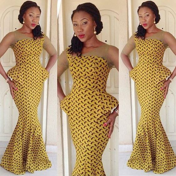 vestidos de capulana para jovens